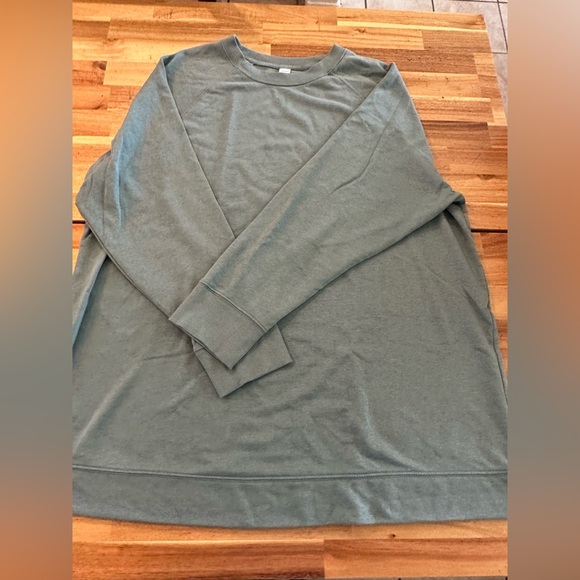 Old Navy Active Sweatshirt | Size XXL| Sage Green | NWOT - Picture 3 of 7